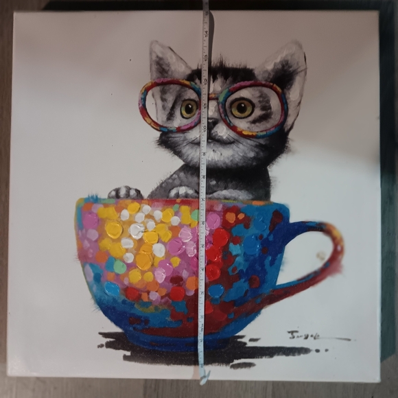 Colorful Animal Art Canvas Set NWOT - Picture 4 of 6